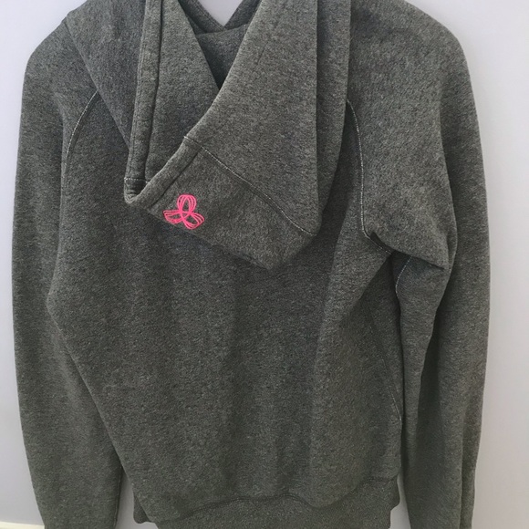 TNA - Grey & Pink Hoodie - Picture 2 of 3